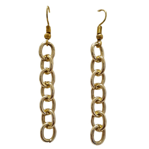 7 Link Chain GP Earrings - AbcdepaHorseJewelry