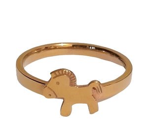 Adorable Horse Ring - AbcdepaHorseJewelry