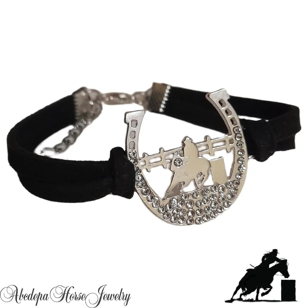 Barrel Racer Bracelet - AbcdepaHorseJewelry