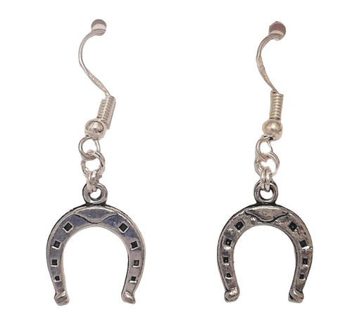 Big horseshoe earrings - AbcdepaHorseJewelry