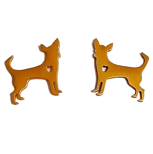 Chihuahua Dog Earrings - AbcdepaHorseJewelry