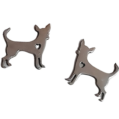 Chihuahua Dog Earrings - AbcdepaHorseJewelry