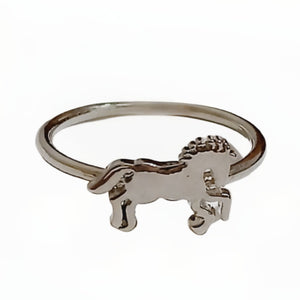 Equestrian Silver Ring - AbcdepaHorseJewelry