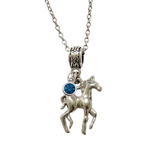 Foal Charm Pendant Necklace - AbcdepaHorseJewelry