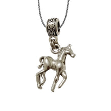 Foal Charm Pendant Necklace - AbcdepaHorseJewelry