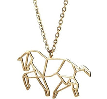 Geometric Horse Pendant - AbcdepaHorseJewelry