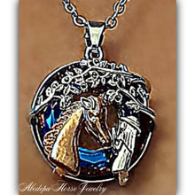 Girl and Horse Necklace - AbcdepaHorseJewelry