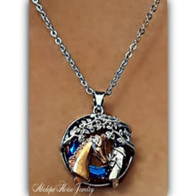 Girl and Horse Necklace - AbcdepaHorseJewelry