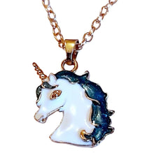 Green Mane Unicorn Necklace - AbcdepaHorseJewelry