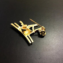 Horse and Rider Brooch - AbcdepaHorseJewelry