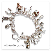 Horse Charm Bracelet - AbcdepaHorseJewelry