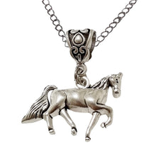 Horse Hackney Charm Pendant Necklace - AbcdepaHorseJewelry