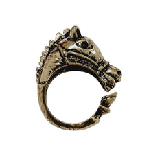 Horse Head Wrap Adjustable Ring - AbcdepaHorseJewelry