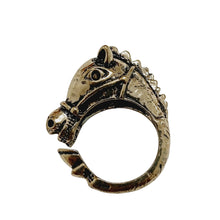 Horse Head Wrap Adjustable Ring - AbcdepaHorseJewelry