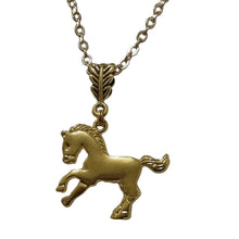 Horse Pendant GP Necklace - AbcdepaHorseJewelry