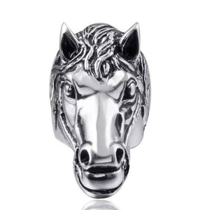 Horsehead (Size 12)Ring mens - AbcdepaHorseJewelry