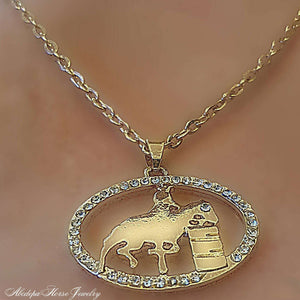 Barrel Racing Necklace