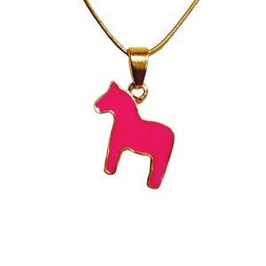 Pink GG Necklace - AbcdepaHorseJewelry