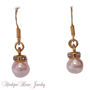 Pink (im)Pearl Earrings - AbcdepaHorseJewelry