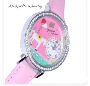 Pink Ponicorn Watch - AbcdepaHorseJewelry