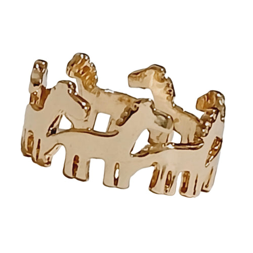 Ring of Horsies - AbcdepaHorseJewelry