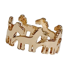 Ring of Horsies - AbcdepaHorseJewelry