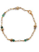 Chrysocella Gold Crystal Bracelet -