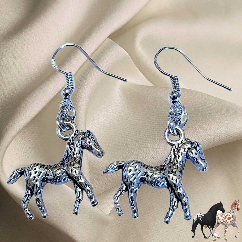 Spotted Pony Earrings