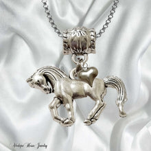 Horse Cluster Charms Necklace