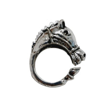 Silver Horse Head Wrap Around Ring - AbcdepaHorseJewelry