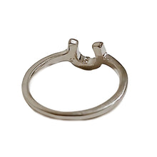 Silver Horseshoe Ring - AbcdepaHorseJewelry