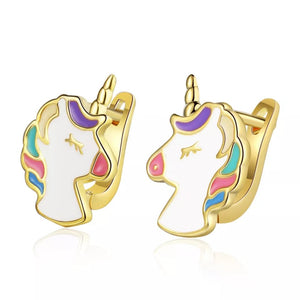 Unicorn Earrings - AbcdepaHorseJewelry