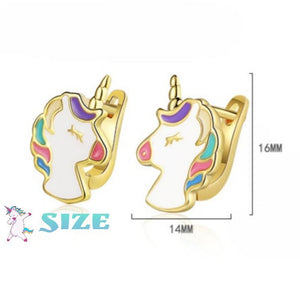 Unicorn Earrings - AbcdepaHorseJewelry