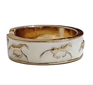 White Gold Horse Ring - AbcdepaHorseJewelry