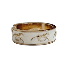 White Gold Horse Ring - AbcdepaHorseJewelry