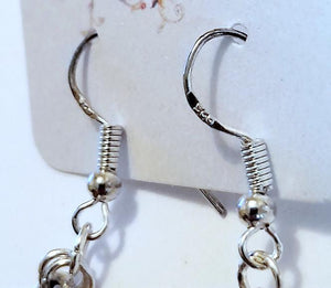 Mini Horse Cantering Silver Earrings