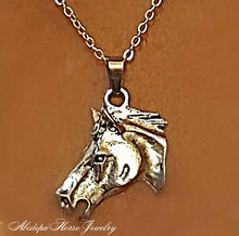 Horse Head Pendant Necklace