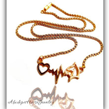 Heartbeat Horse Necklace