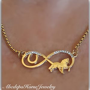 Horse pendant Chain Necklace