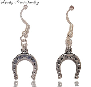 Big horseshoe earrings