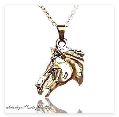 Horse Head Pendant Necklace