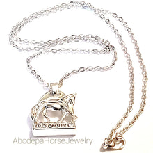 Horse Stirrup with Horse Necklace