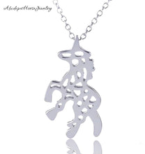 Unicorn Necklace Silver Necklace