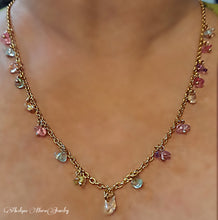 Pastel Gemstone Necklace