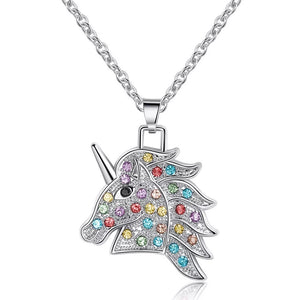 Spotted Unicorn Necklace